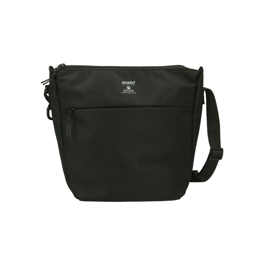 anello「アネロ ショルダーバッグ anello 通販 撥水 レディース 斜め掛け バック ななめ掛け」|ショルダー・メッセンジャー|ブラック1
