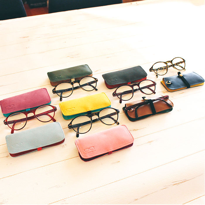 BACKYARD FAMILY「メガネケース スリム 通販 スエード調 レザー調 眼鏡ケース 薄い うすい メガネカバー めがね」|その他|