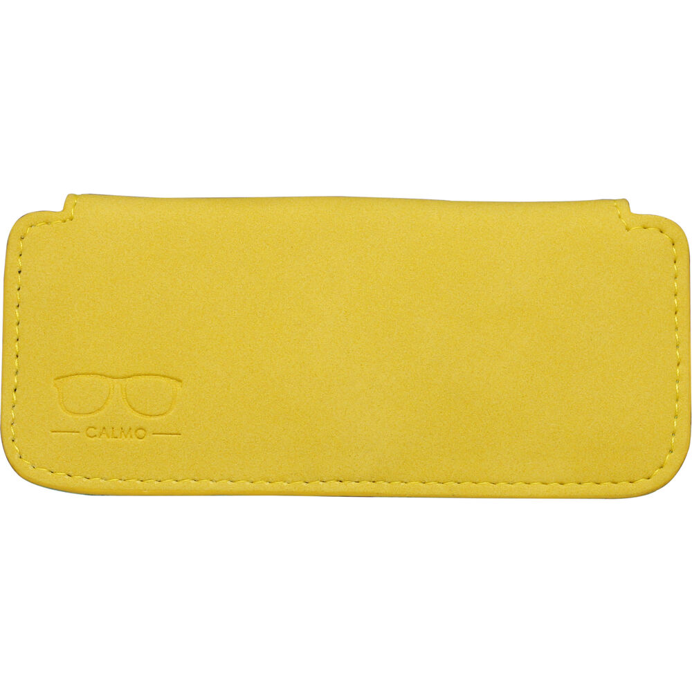 BACKYARD FAMILY「メガネケース スリム 通販 スエード調 レザー調 眼鏡ケース 薄い うすい メガネカバー めがね」|その他|イエロー1