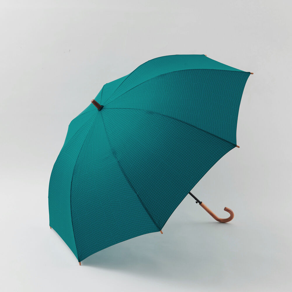 BACKYARD FAMILY「392 plus m 傘 メンズ 通販 サンキューニプリュスエム 65 大きめ 長傘 65cm」|傘|グリーン2