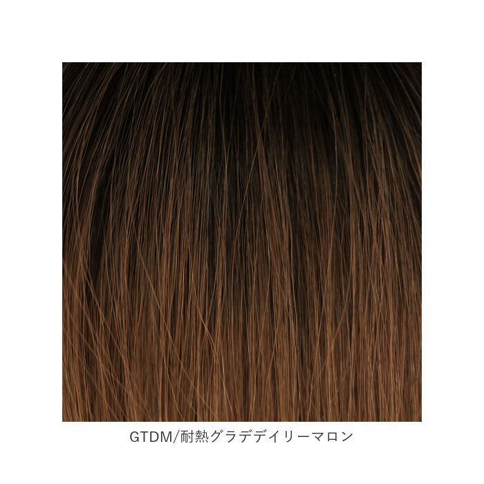 BACKYARD FAMILY「プリシラ ウィッグ つむじ 前髪 通販 ナチュラルぱっつんバングス つむじ付き 前髪ウィッグ」|ヘアスタイリング|