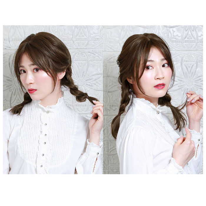 BACKYARD FAMILY「プリシラ ウィッグ つむじ 前髪 通販 グラムワンレンバングス つむじ付き 前髪ウィッグ」|ヘアスタイリング|