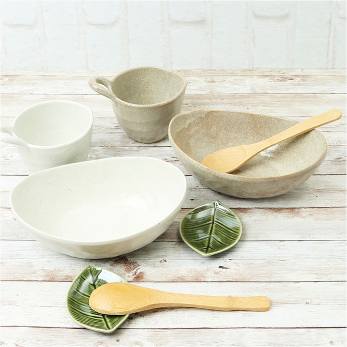 BACKYARD FAMILY「セラミック藍 カップ 皿 セット 通販 お皿 皿 食器 コップ 和食器 パスタ皿 サラダ皿」|食器・キッチングッズ|