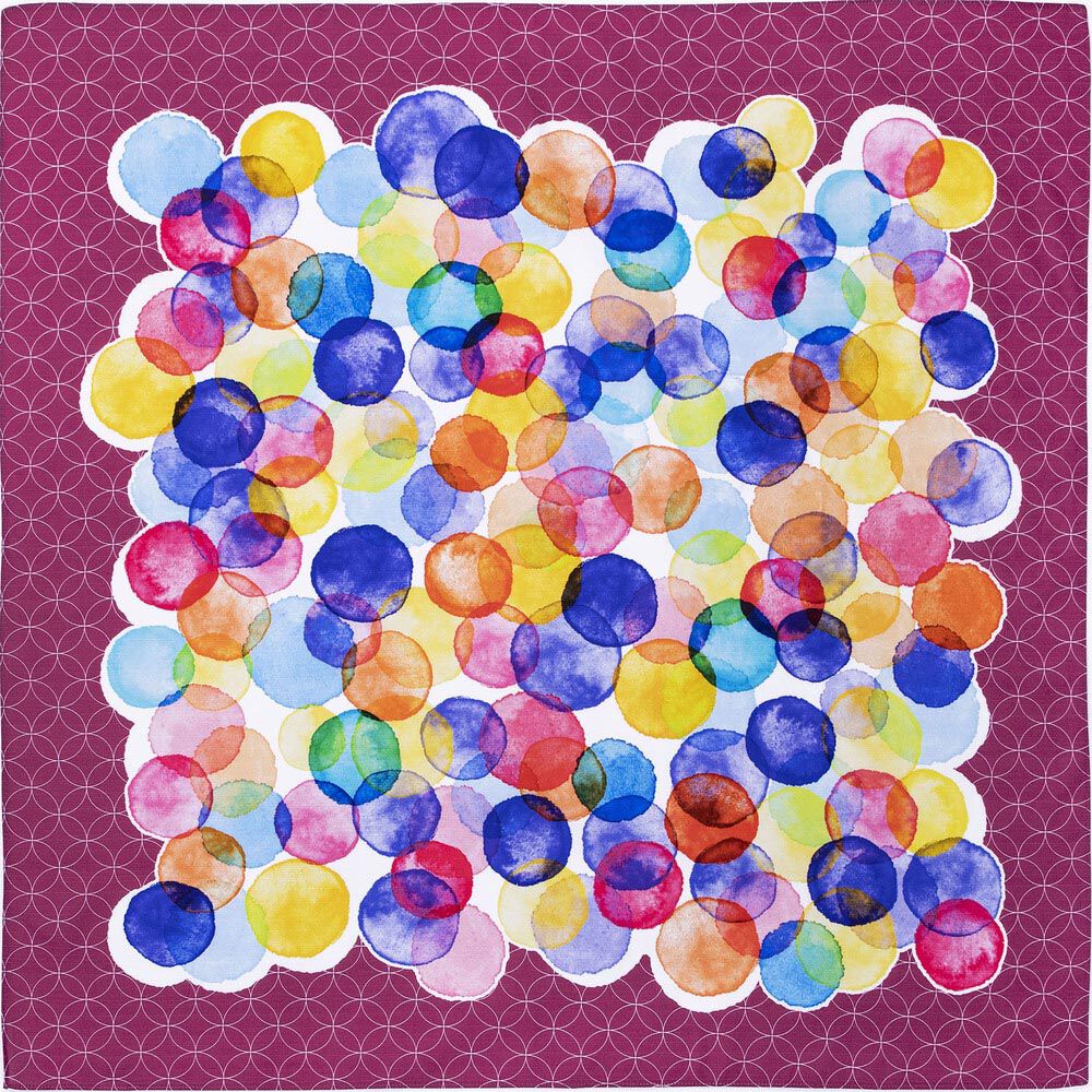 BACKYARD FAMILY「風呂敷包み 通販 風呂敷き エコバッグ エコバック テーブルクロス ひざ掛け 膝掛け 膝掛 丈夫」|その他|パープル2