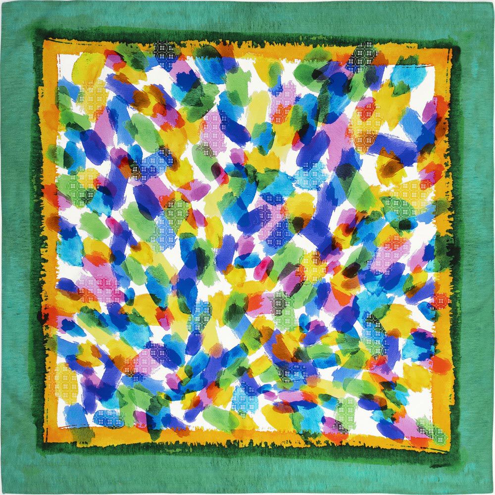 BACKYARD FAMILY「風呂敷包み 通販 風呂敷き エコバッグ エコバック テーブルクロス ひざ掛け 膝掛け 膝掛 丈夫」|その他|グリーン1