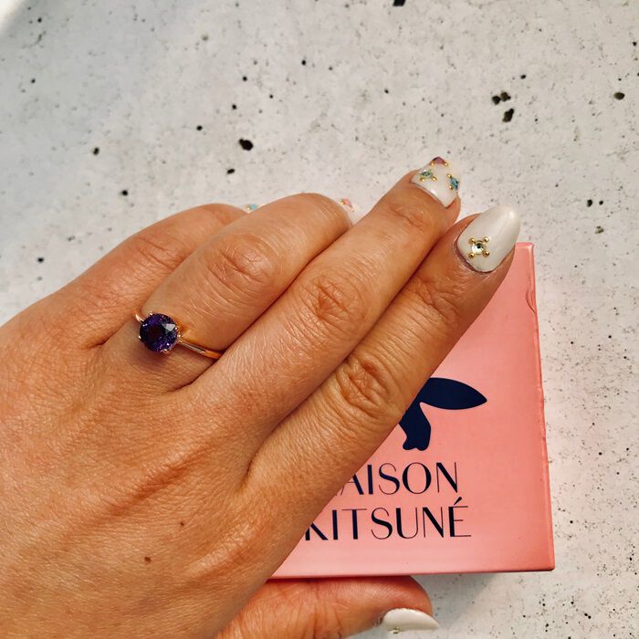 BACKYARD FAMILY「天然石 リング 通販 指輪 シルバーリング 925 ファッションリング レディース ピンクゴールド」|その他|