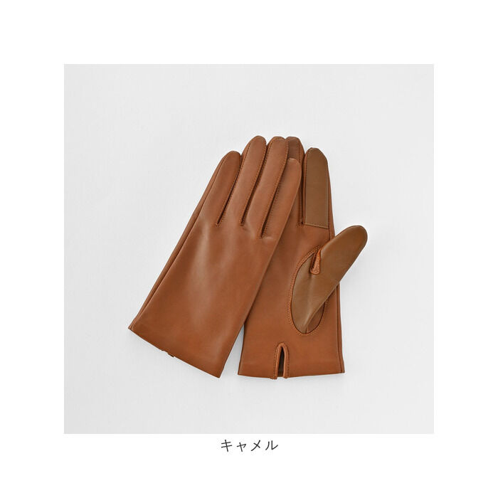 BACKYARD FAMILY「クロダ 手袋 レディース 通販 グローブ 手ぶくろ スマートフォン対応 スマホ 対応 レザー 革」|手袋|