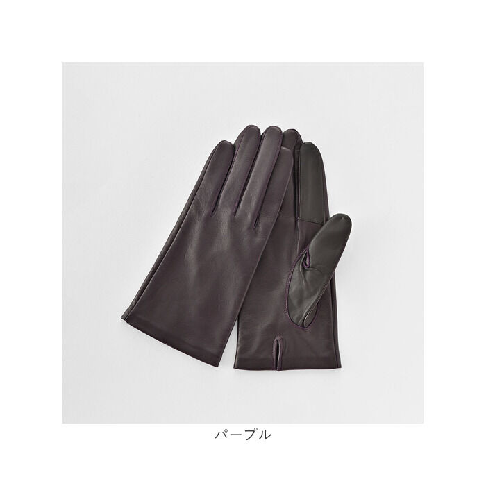 BACKYARD FAMILY「クロダ 手袋 レディース 通販 グローブ 手ぶくろ スマートフォン対応 スマホ 対応 レザー 革」|手袋|