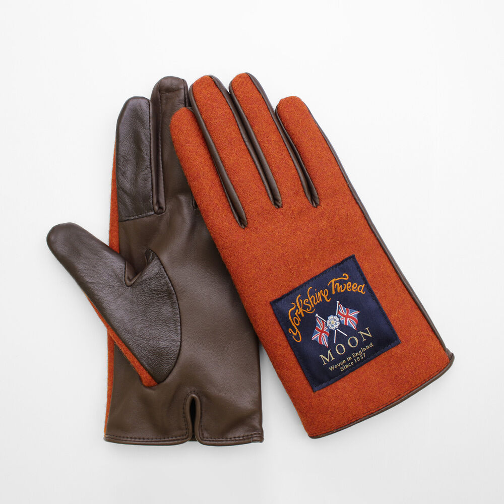 BACKYARD FAMILY「クロダ 手袋 レディース 通販 グローブ MOON ムーン スマートフォン対応 抗菌 消臭 スマホ」|手袋|オレンジ1