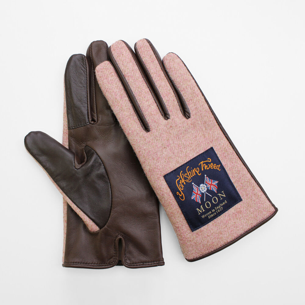 BACKYARD FAMILY「クロダ 手袋 レディース 通販 グローブ MOON ムーン スマートフォン対応 抗菌 消臭 スマホ」|手袋|ピンク3