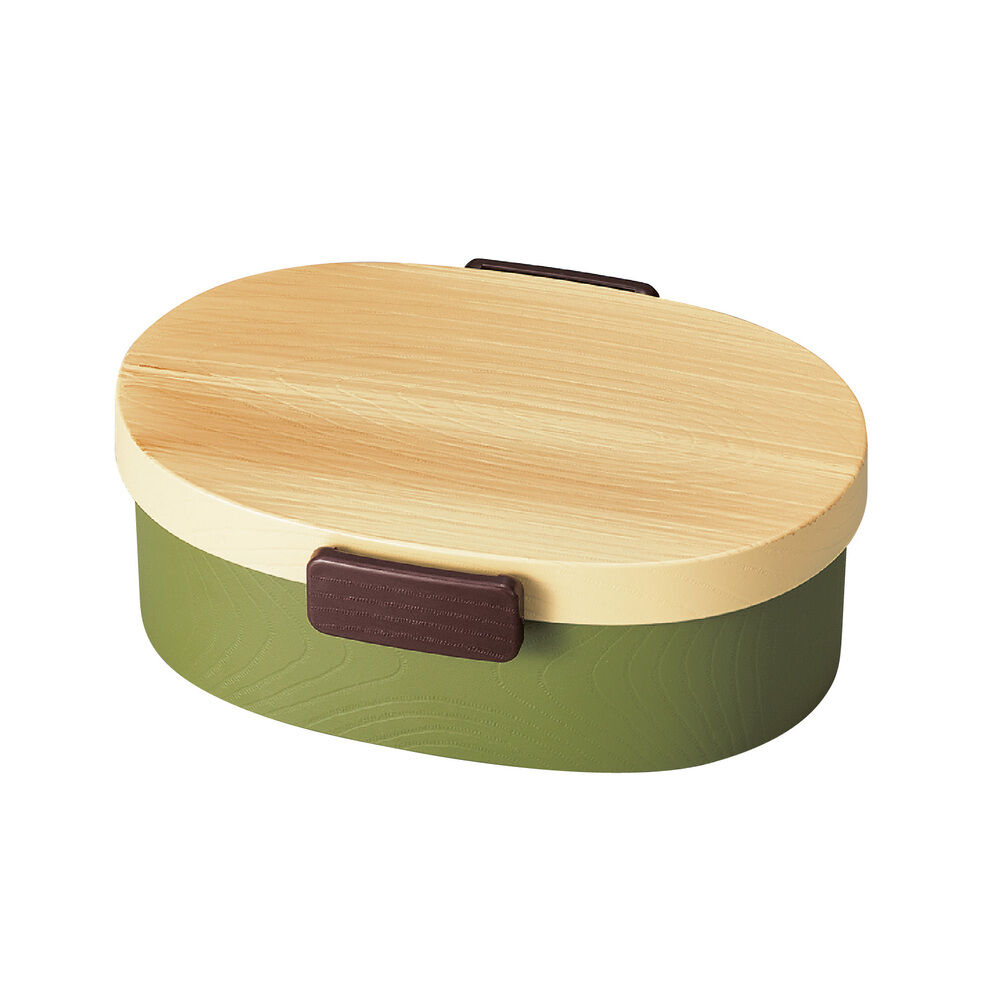 BACKYARD FAMILY「hakoya 弁当箱 男子 通販 ハコヤ ランチボックス 約 800ml お弁当箱 1段 メンズ」|食器・キッチングッズ|グリーン1