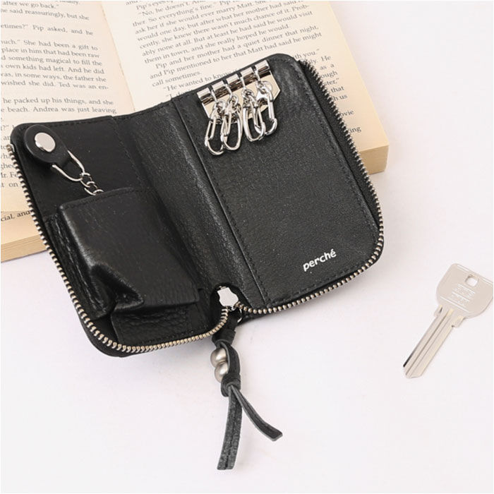 BACKYARD FAMILY「キーケース スマートキー 通販 スマートキーケース レディース 鍵入れ キーリング 4連」|その他|