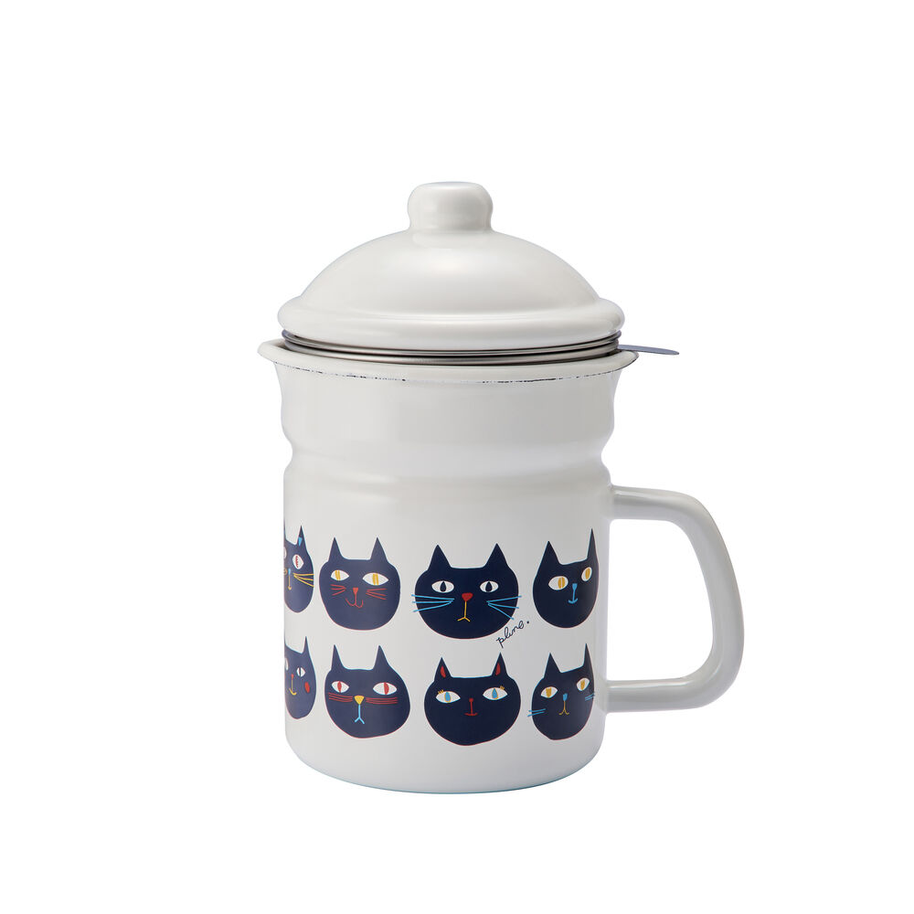 BACKYARD FAMILY「ホーロー オイルポット 通販 油ポット 油入れ 油こし 油こし器 油 ほうろう ホーロー製 琺瑯」|食器・キッチングッズ|ホワイト2