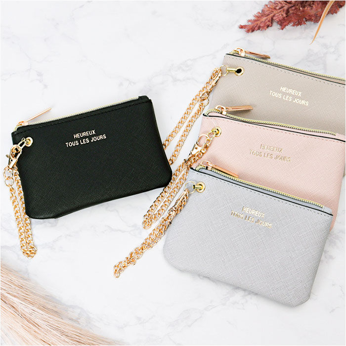 BACKYARD FAMILY「パスケース レディース リール付き 通販 定期入れ リール付きパスケース パスポーチ 小銭入れ」|定期入れ|