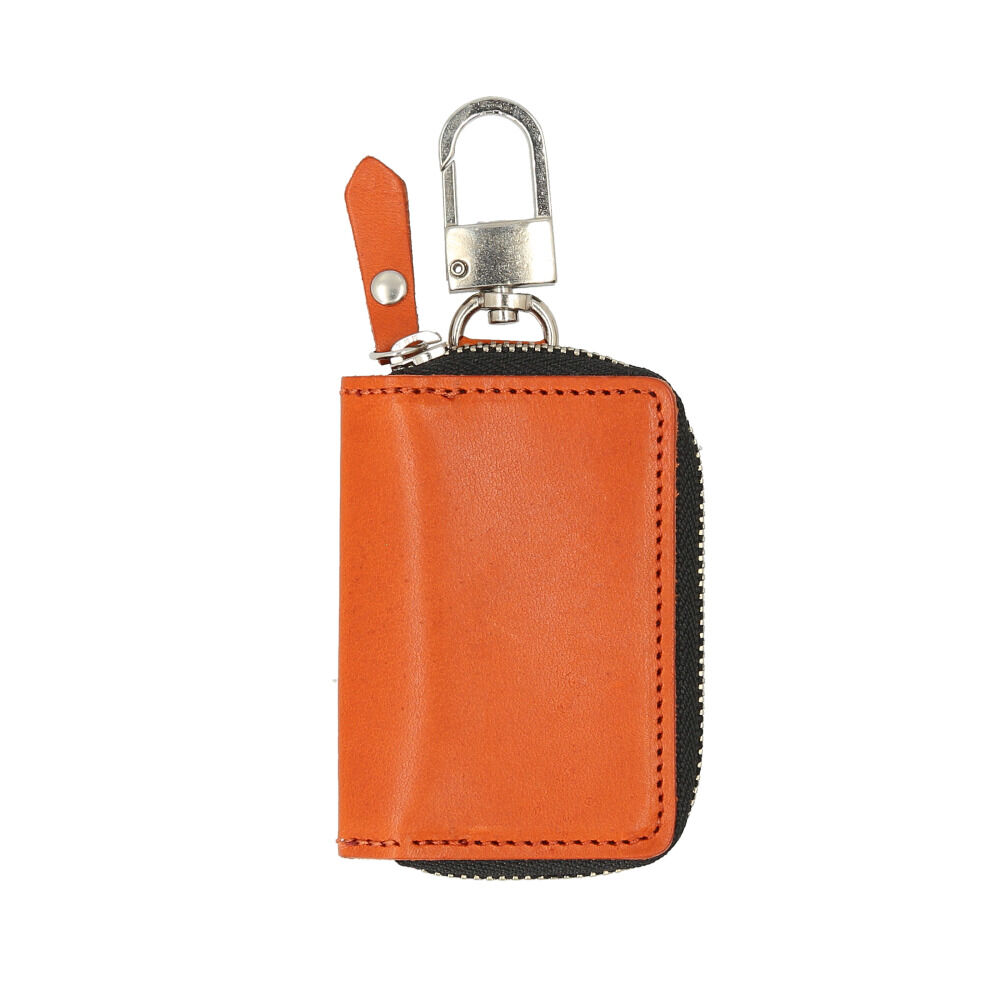 BACKYARD FAMILY「キーケース 革 通販 栃木レザー スマートキーケース 鍵入れ 鍵ケース 本革 レザー 牛革 日本製」|その他|オレンジ1