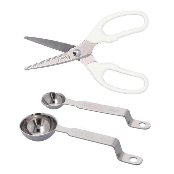 BACKYARD FAMILY「台所育児 7点セット 通販 包丁 子供 ピーラー キッチン鋏 軽量スプーン 菜箸 トング おたま」|その他|