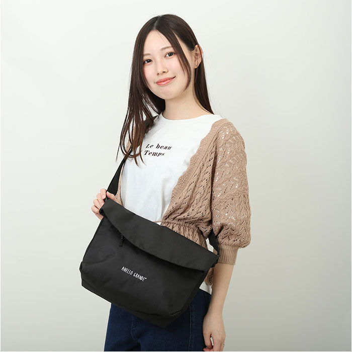 BACKYARD FAMILY「アネロ グランデ ショルダー バッグ 通販 anello GRANDE GIM0742」|ショルダー・メッセンジャー|