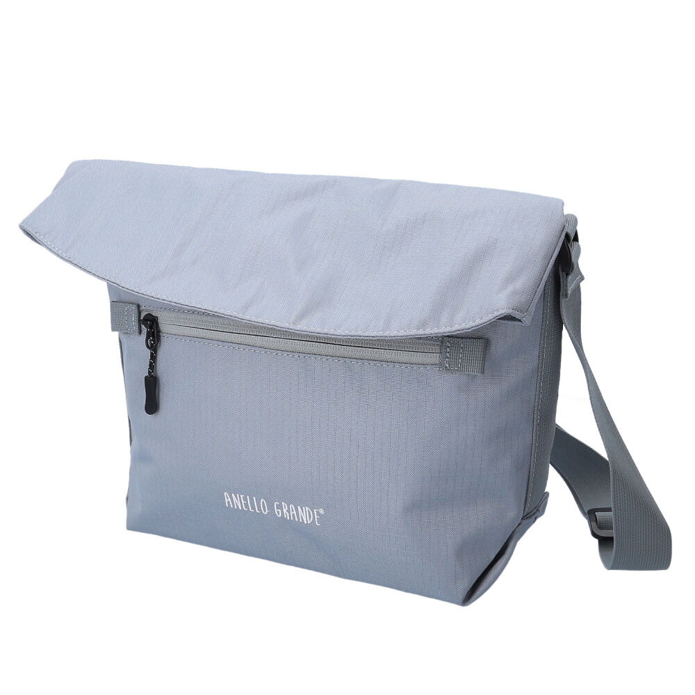 BACKYARD FAMILY「アネロ グランデ ショルダー バッグ 通販 anello GRANDE GIM0742」|ショルダー・メッセンジャー|グレー1