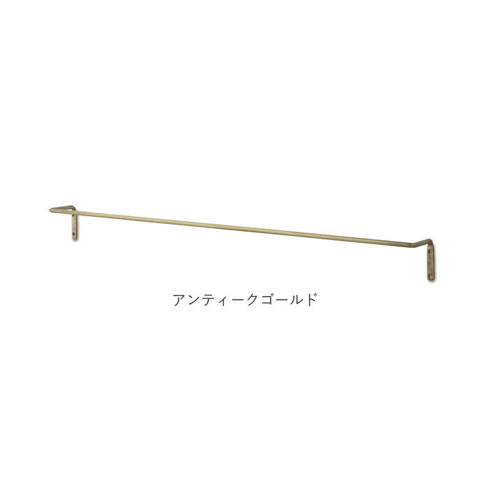 BACKYARD FAMILY「タオルハンガー アイアン l 通販 タオル掛け タオルバー アンティーク ゴールド シルバー」|その他|