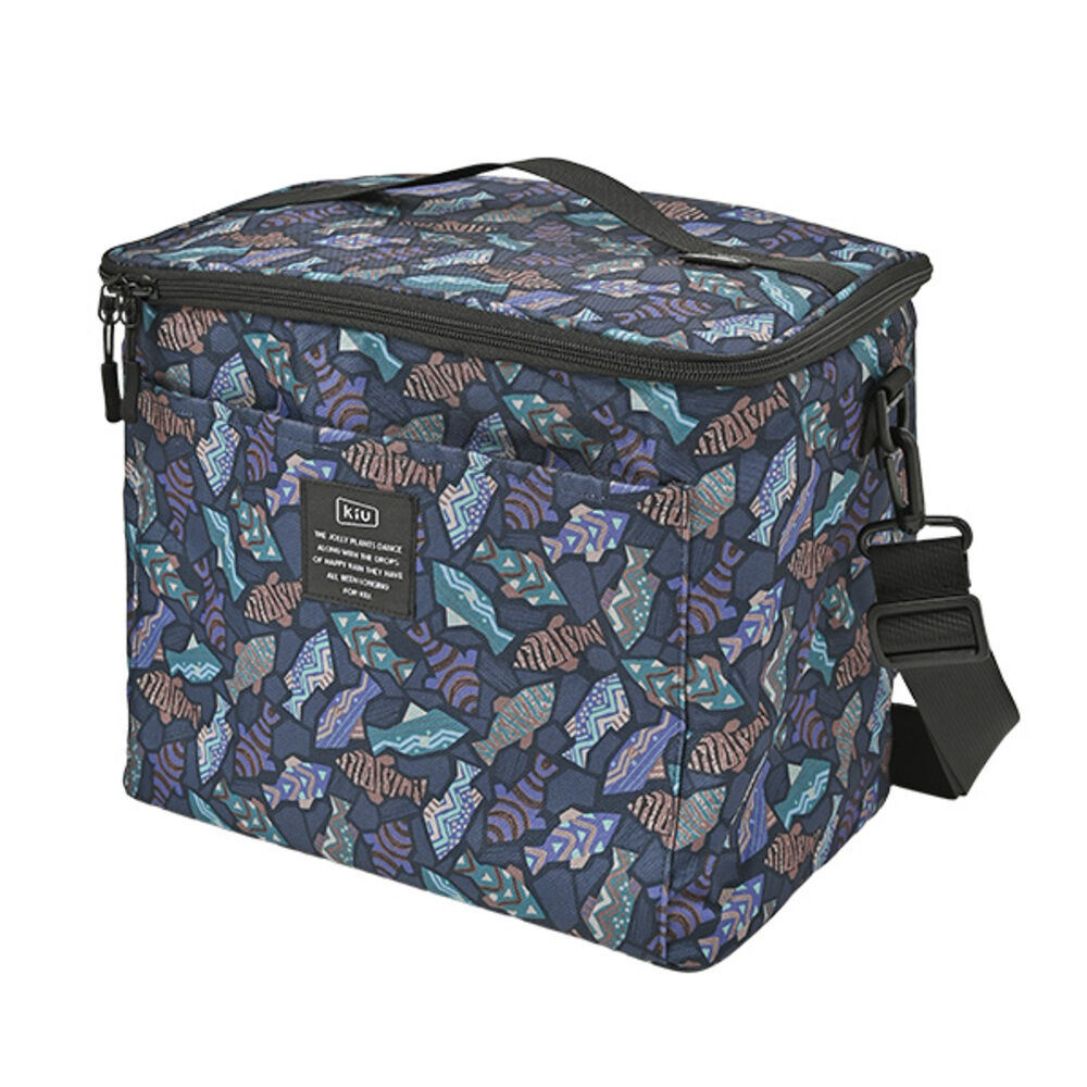 BACKYARD FAMILY「キウ kiu クーラーバッグ 通販 15L 保冷バッグ 折り畳み 折りたたみ 持ち運び コンパクト」|エコバッグ|ブラック5