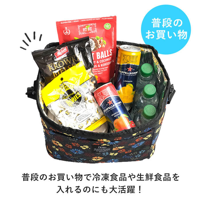 BACKYARD FAMILY「キウ kiu クーラーバッグ 通販 15L 保冷バッグ 折り畳み 折りたたみ 持ち運び コンパクト」|エコバッグ|