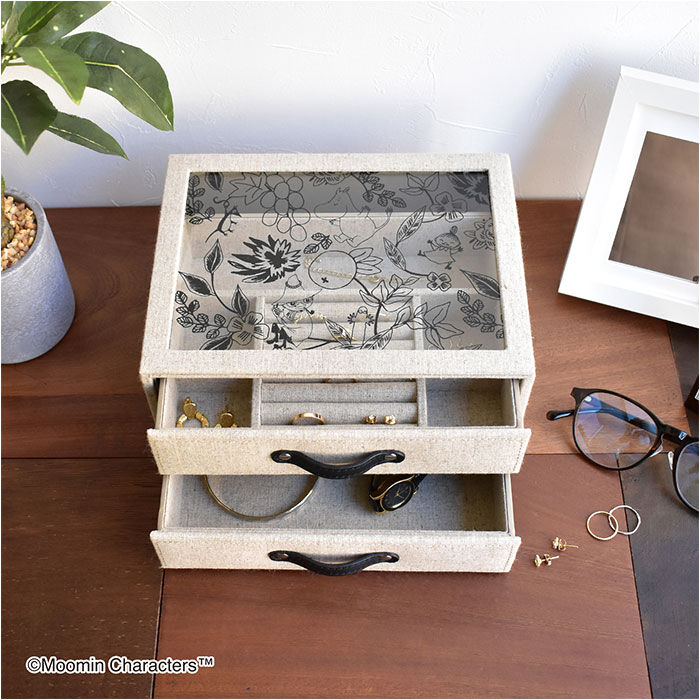 BACKYARD FAMILY「茶谷産業 ジュエリーボックス キャラクター 二段 通販 アクセサリーケース ジュエリーケース」|その他|