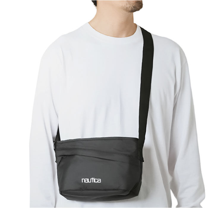 BACKYARD FAMILY「NAUTICA ノーティカ ショートバッグ 370-7013 通販 ミニショルダーバッグ」|ショルダー・メッセンジャー|