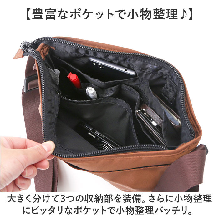 BACKYARD FAMILY「NAUTICA ノーティカ ショートバッグ 370-7013 通販 ミニショルダーバッグ」|ショルダー・メッセンジャー|