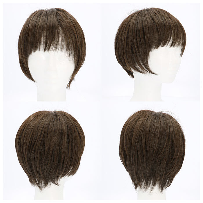 BACKYARD FAMILY「プリシラ ウィッグ フルウィッグ 通販 ショート 自然 ストレート 黒髪 大人 コスプレ かつら」|ヘアスタイリング|