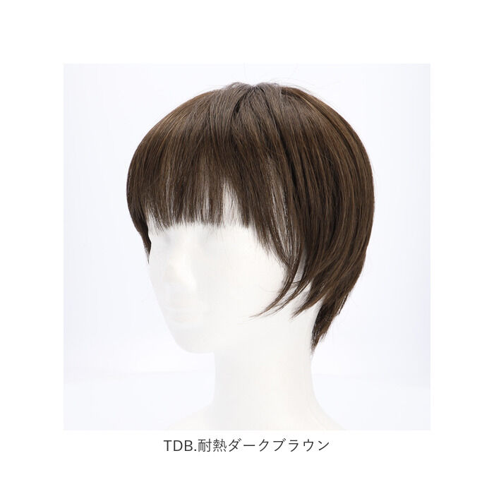 BACKYARD FAMILY「プリシラ ウィッグ フルウィッグ 通販 ショート 自然 ストレート 黒髪 大人 コスプレ かつら」|ヘアスタイリング|