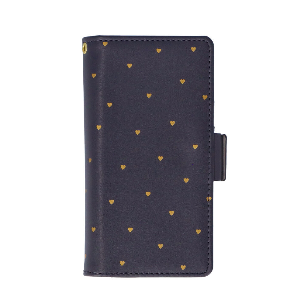 BACKYARD FAMILY「スマホケース手帳型 全機種対応 かわいい 通販 FLOWERING ケース フラワーリング 手帳型」|モバイルケース|グレー1