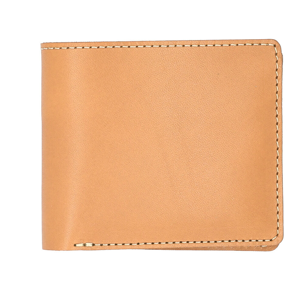 BACKYARD FAMILY「Native Creation 財布 二つ折り 通販 日本製 栃木レザー 二つ折り財布 お財布」|財布|ベージュ1