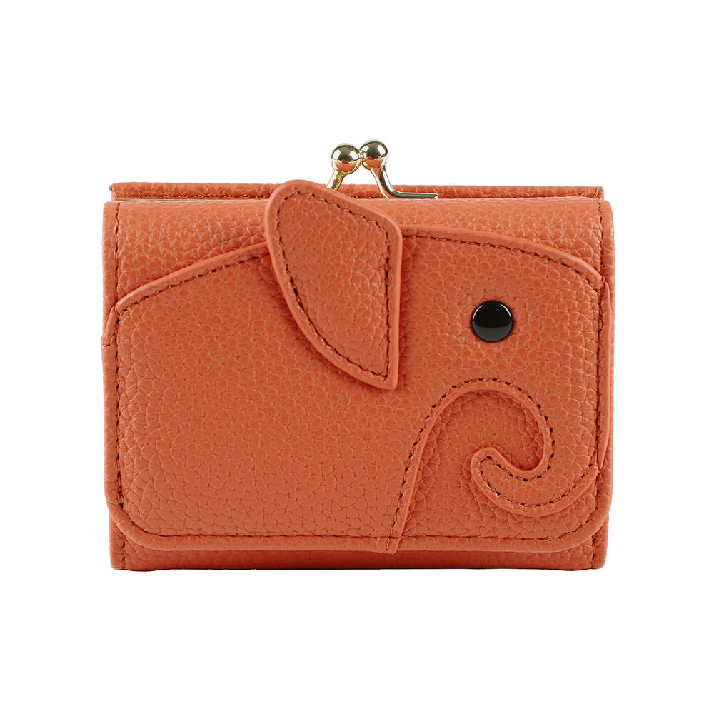 BACKYARD FAMILY「lizdays リズデイズ 三つ折り ミニ 財布 ゾウ型 lz-65401 通販 三つ折り財布」|財布|オレンジ1