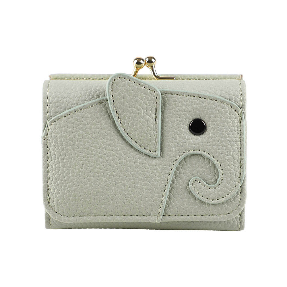 BACKYARD FAMILY「lizdays リズデイズ 三つ折り ミニ 財布 ゾウ型 lz-65401 通販 三つ折り財布」|財布|グリーン2