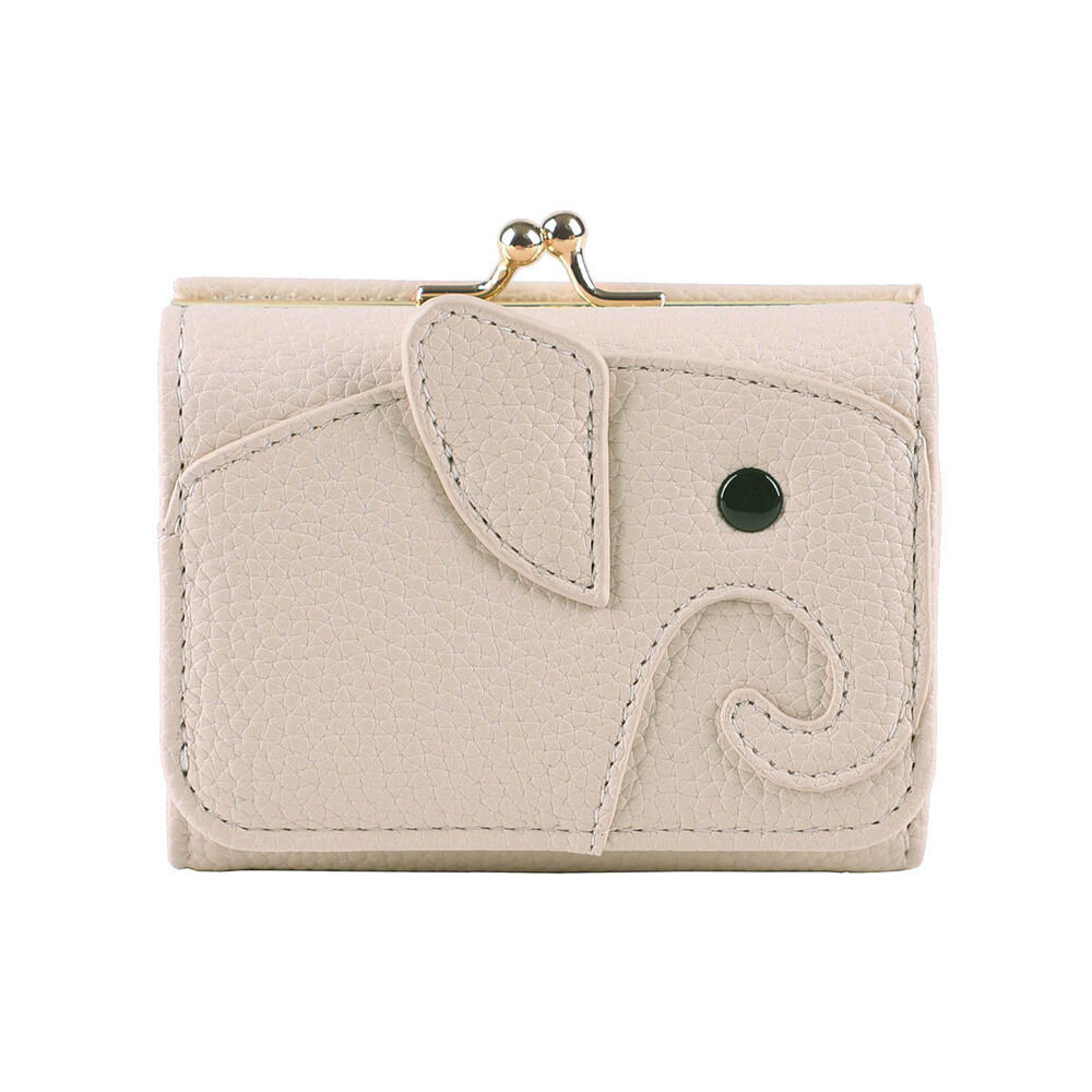 BACKYARD FAMILY「lizdays リズデイズ 三つ折り ミニ 財布 ゾウ型 lz-65401 通販 三つ折り財布」|財布|ベージュ1