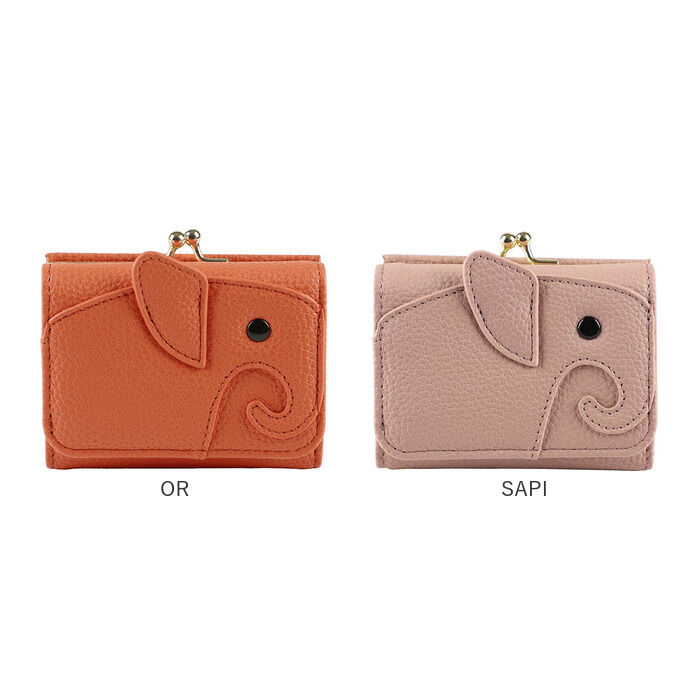 BACKYARD FAMILY「lizdays リズデイズ 三つ折り ミニ 財布 ゾウ型 lz-65401 通販 三つ折り財布」|財布|