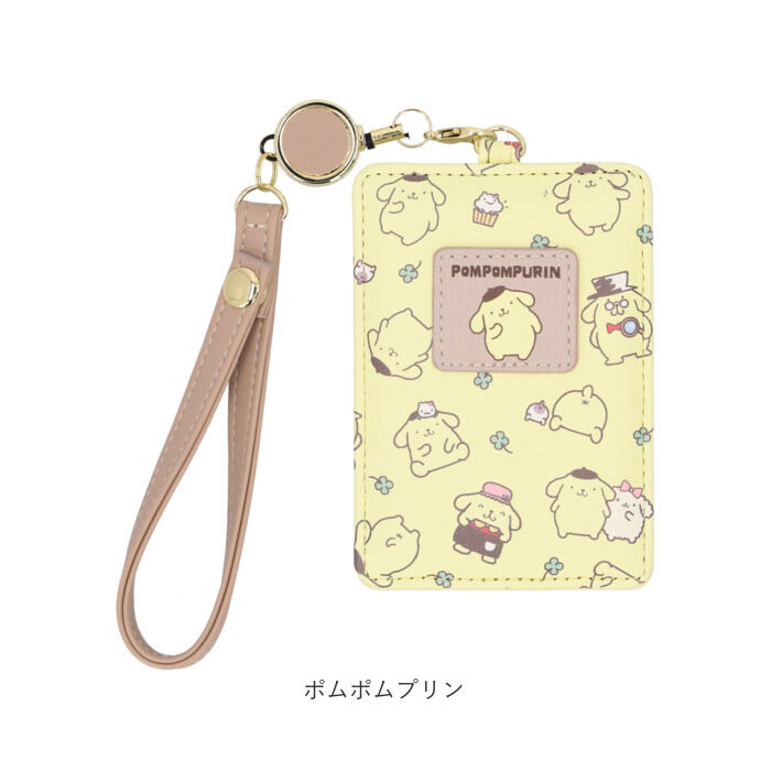 BACKYARD FAMILY「パスケース リール キャラクター 通販 リール付きパスケース 定期入れ 収納 かわいい 可愛い」|定期入れ|