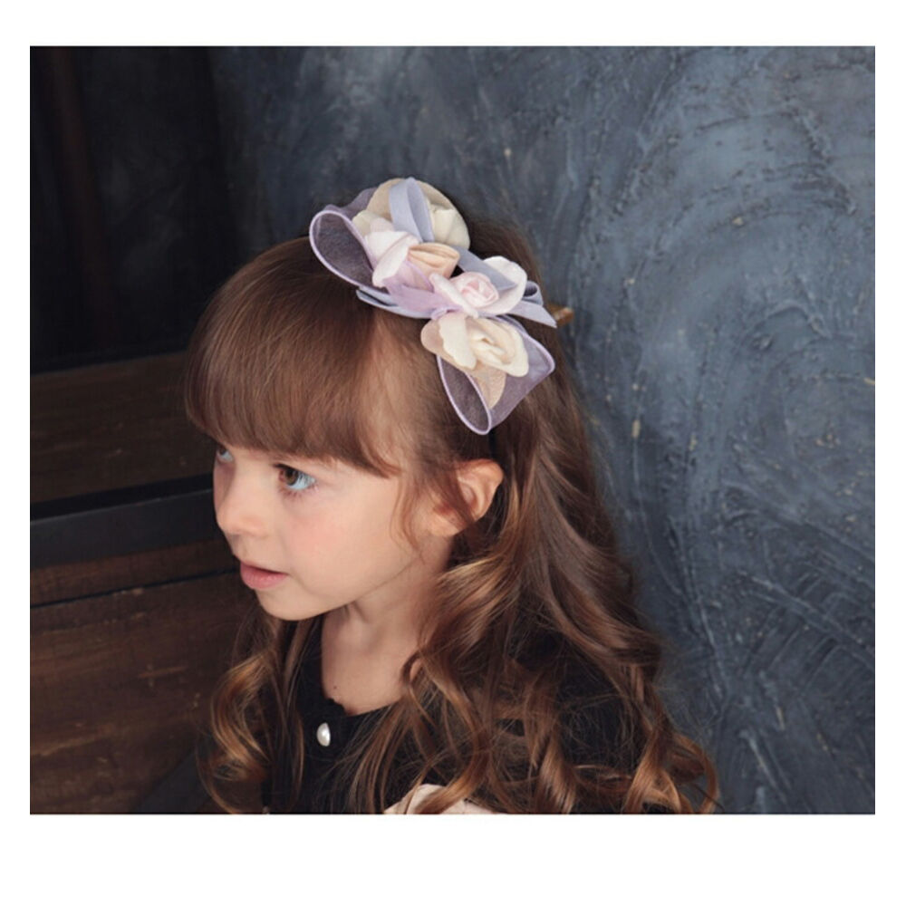BACKYARD FAMILY「Rora カチューシャ 通販 花 リボン 10002949 髪飾り ヘッドドレス 子供 女の子」|その他|ブルー1