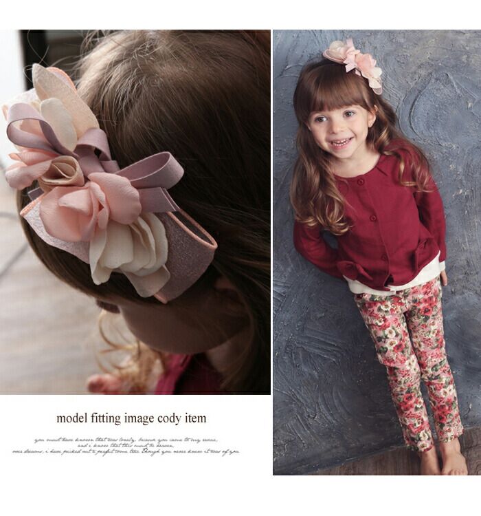 BACKYARD FAMILY「Rora カチューシャ 通販 花 リボン 10002949 髪飾り ヘッドドレス 子供 女の子」|その他|