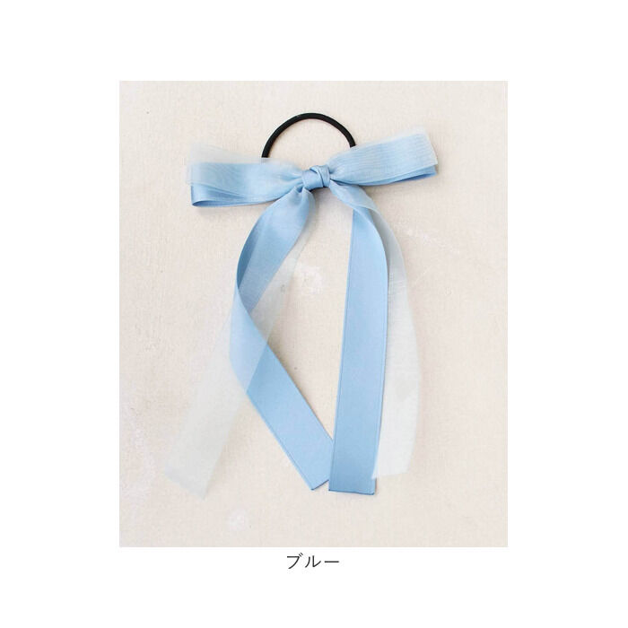 BACKYARD FAMILY「キッズ ヘアゴム リボン 通販 ひらひら 68402302 カノンリボンヘアゴム 大きめ 女の子」|その他|