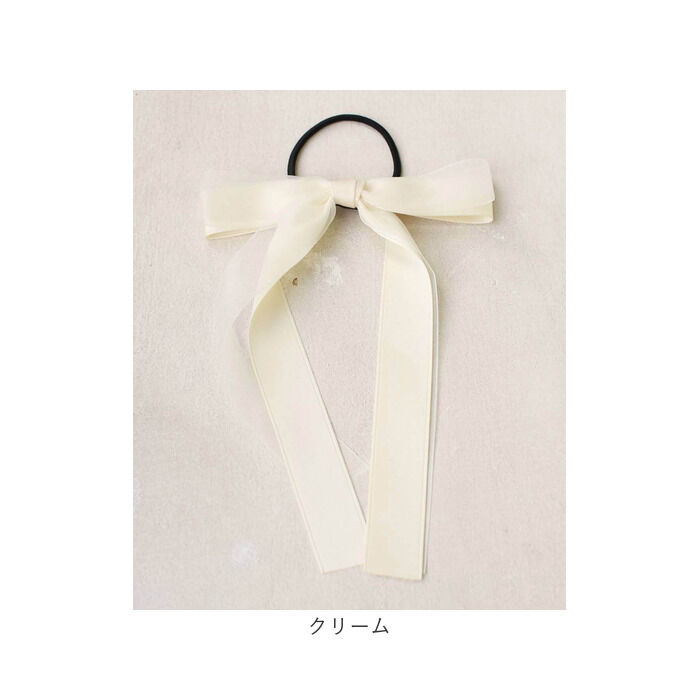 BACKYARD FAMILY「キッズ ヘアゴム リボン 通販 ひらひら 68402302 カノンリボンヘアゴム 大きめ 女の子」|その他|