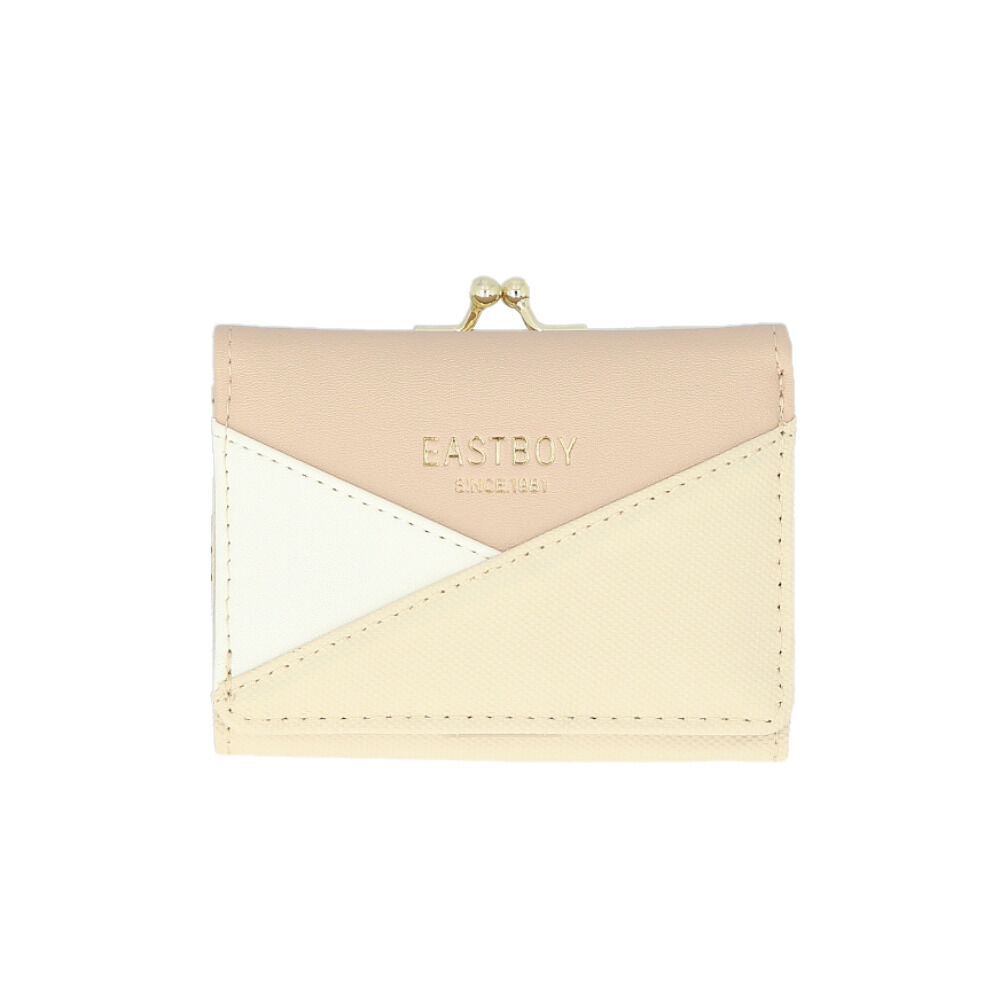 BACKYARD FAMILY「イーストボーイ 財布 EASTBOY 通販 三つ折り財布 ミニ財布 コンパクト財布 3つ折り財布」|財布|ホワイト1