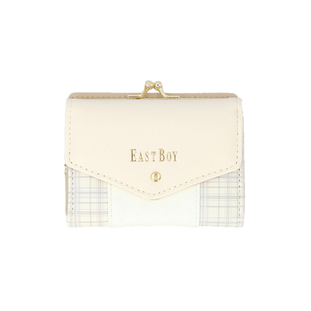 BACKYARD FAMILY「イーストボーイ 財布 EASTBOY 通販 三つ折り財布 ミニ財布 コンパクト財布 3つ折り財布」|財布|ホワイト2