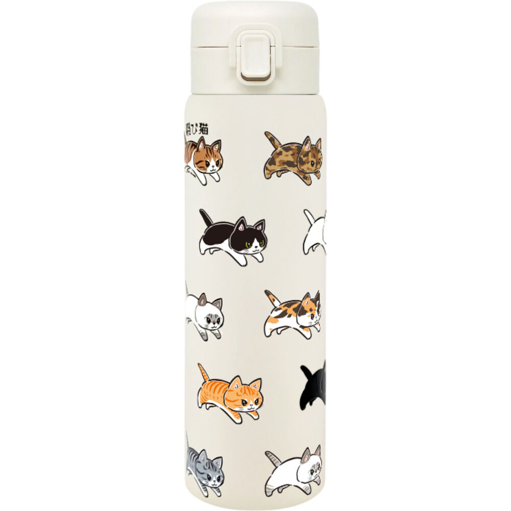 BACKYARD FAMILY「水筒 ワンタッチ かわいい 480ml 通販 ステンレスボトル ワンプッシュボトル マグボトル」|食器・キッチングッズ|ホワイト3