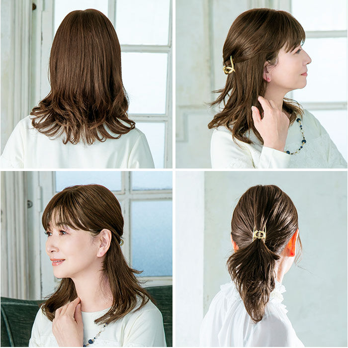 BACKYARD FAMILY「プリシラ 部分 ウィッグ prisila ST-102 通販 かつら 女性 レディース」|ヘアスタイリング|