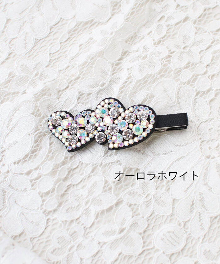 BACKYARD FAMILY「ヘアクリップ ハート 小さめ 通販 ヘア クリップ ヘアピン 髪飾り 髪留め キッズ 女の子 子供」|その他|