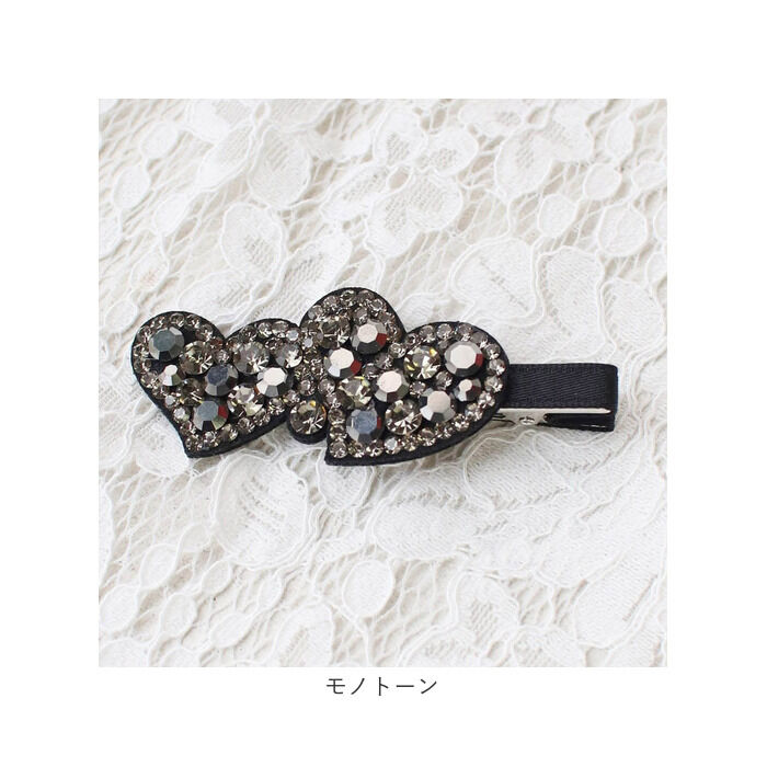 BACKYARD FAMILY「ヘアクリップ ハート 小さめ 通販 ヘア クリップ ヘアピン 髪飾り 髪留め キッズ 女の子 子供」|その他|