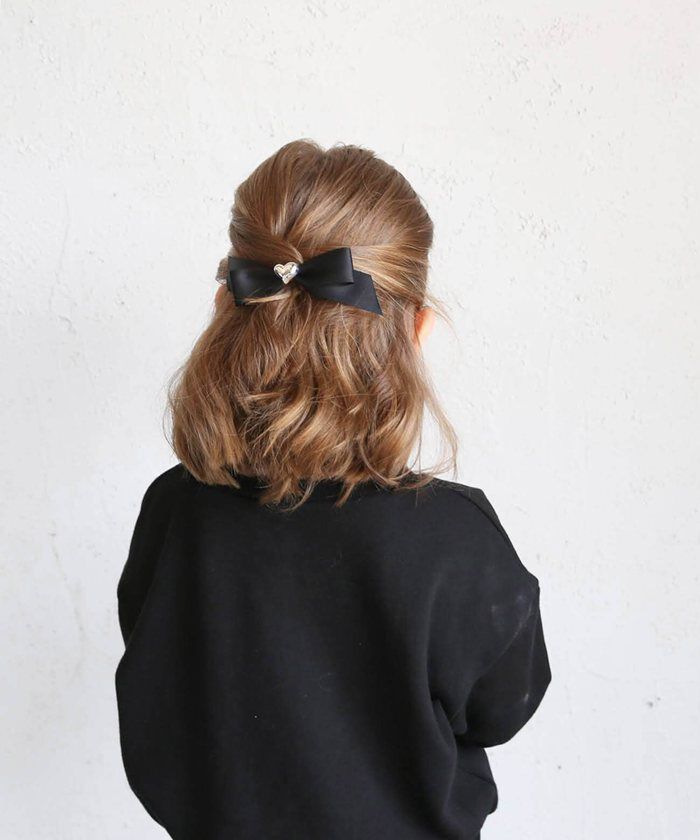 BACKYARD FAMILY「ヘアクリップ 大きめ リボン 通販 ヘア クリップ ヘアピン 髪飾り 髪留め キッズ 女の子 子供」|その他|