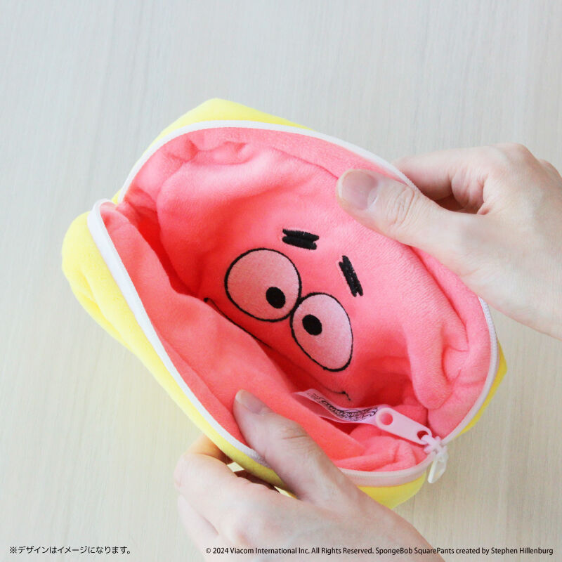 BACKYARD FAMILY「スポンジボブ グッズ 通販 スポンジ・ボブ リバーシブルポーチ ポーチ 小さめ 小物入れ」|ポーチ|