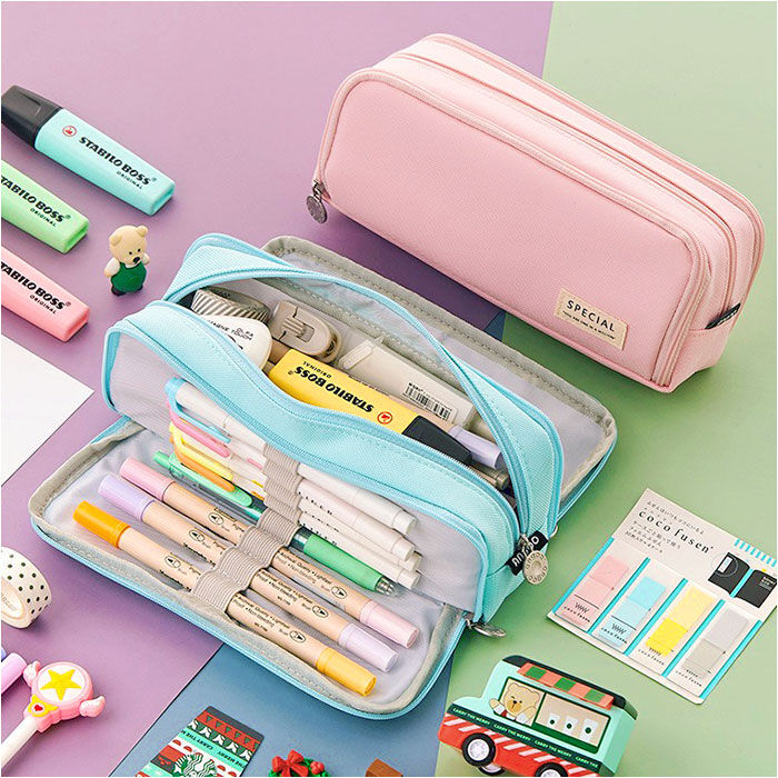 BACKYARD FAMILY「ペンケース 大容量 通販 筆箱 ふで箱 ふでばこ 筆入れ ペンポーチ 多機能 ポーチ 小物入れ」|その他|